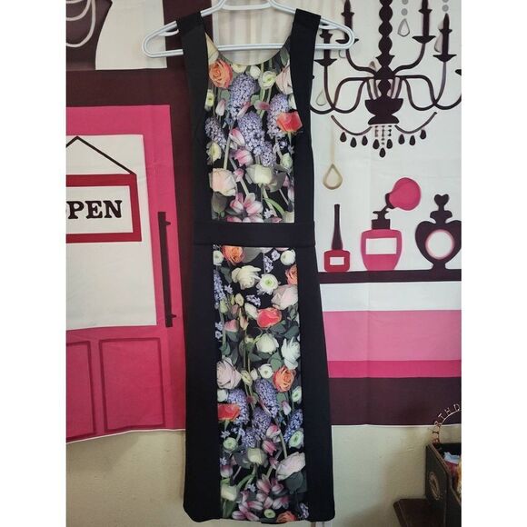 Rare Ted Baker floral dress sz2
